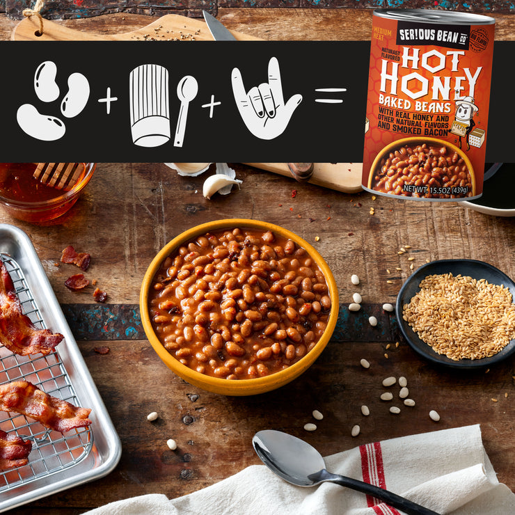 Hot Honey Baked Beans 6 Pack