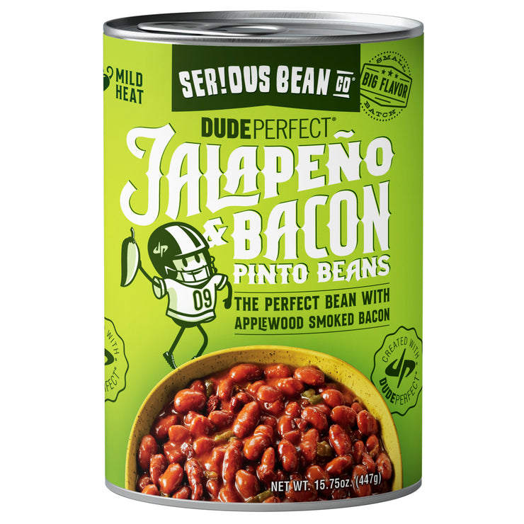 Dude Perfect Jalapeño & Bacon Beans 12 Pack